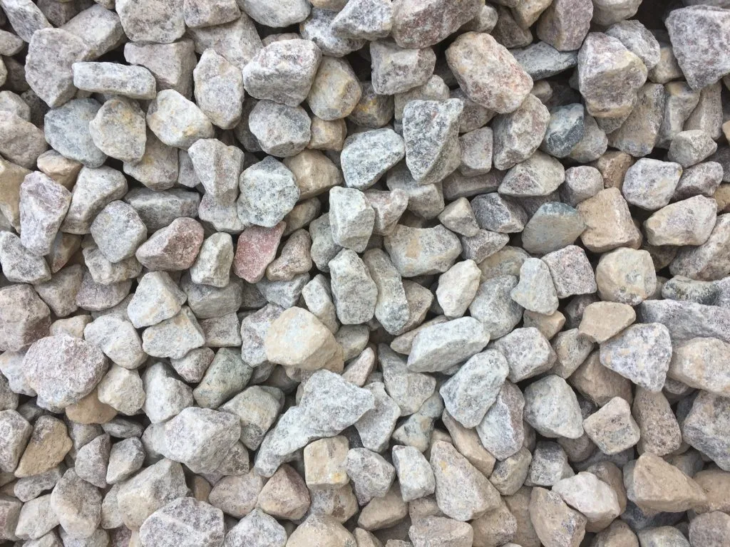 Track ballast.
