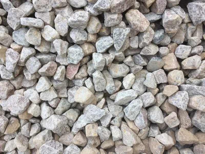 Track ballast.