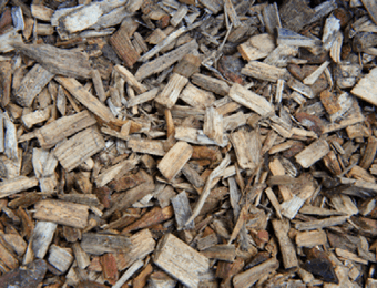 Play bark chippings with a reddish-brown colour, displayed loose.